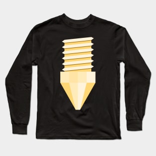 3D Printing Brass Nozzle Long Sleeve T-Shirt